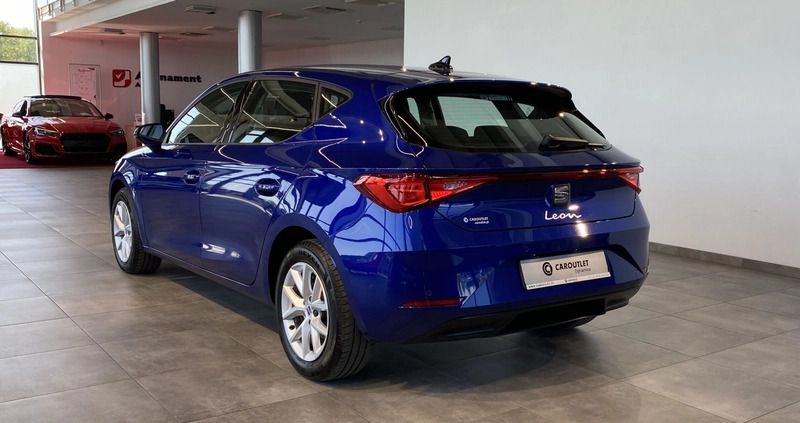 Seat Leon cena 76900 przebieg: 76900, rok produkcji 2021 z Dąbrowa Białostocka małe 326